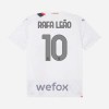Maillot de Supporter AC Milan Rafael Leao 10 Extérieur 2023-24 Pour Enfant
